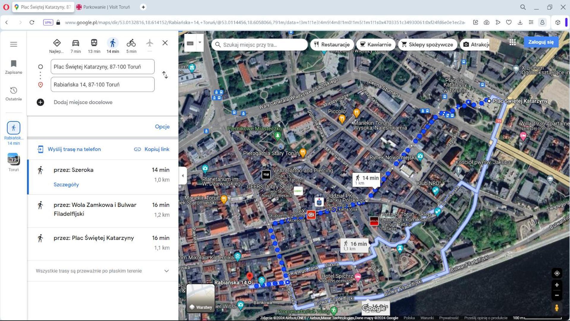 Apartament Rabianska 14 Stary Toruń Eksteriør bilde
